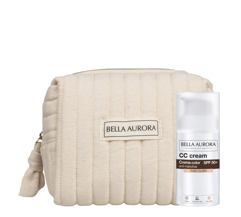 Bella Aurora CC Sun Defense Pack – Tono Claro + Neceser